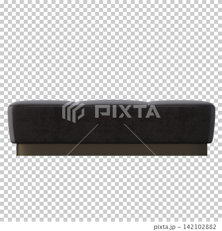 soft pouf isolate on a transparent background, interior furniture, 3D illustration, cg render soft pouf isolate on a transparent background, interior furniture, 3D illustration, cg render 142102882
