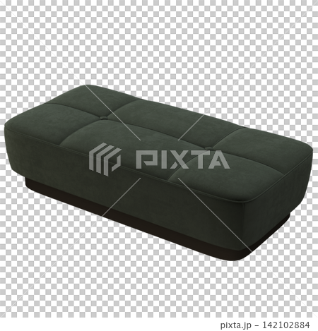 soft pouf isolate on a transparent background, interior furniture, 3D illustration, cg render soft pouf isolate on a transparent background, interior furniture, 3D illustration, cg render 142102884