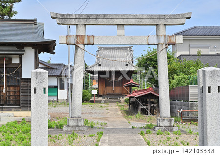 岩槻散歩：香取稲荷神社　岩槻区大字新方須賀 142103338