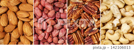 Nut Selection: Rhythmic Linear Patchwork and Premium Kernel Texture Grid Nut Selection: Rhythmic Linear Patchwork and Premium Kernel Texture Grid 142106013