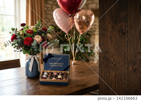 a box of chocolates and cookies in a box a box of chocolates and cookies in a box 142106663