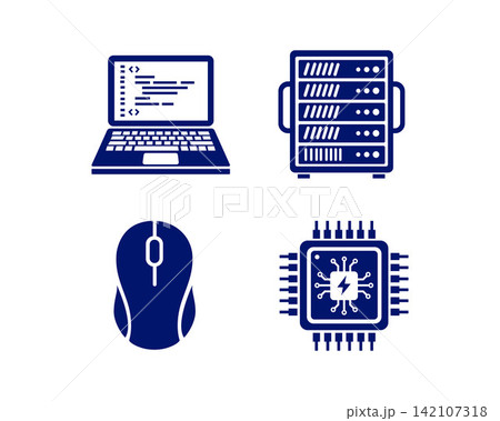 Airport Ground Crew Services and Aviation Support Operations Icon Set 142107318