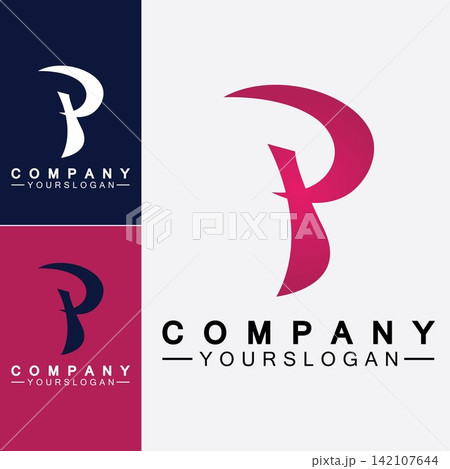 Letter P Logo vector illustration design Letter P Logo vector illustration design 142107644