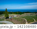 淡路島の花さじきから海を見下ろして 142108480