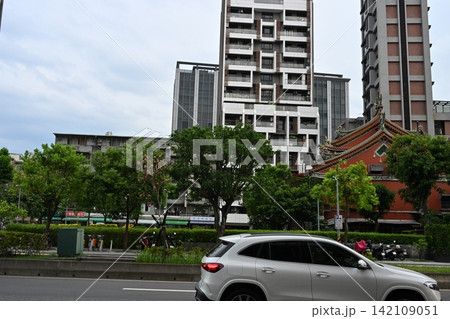 台湾の台北市内の街並みの撮影 日常を撮る 台湾の台北市内の街並みの撮影 日常を撮る 142109051