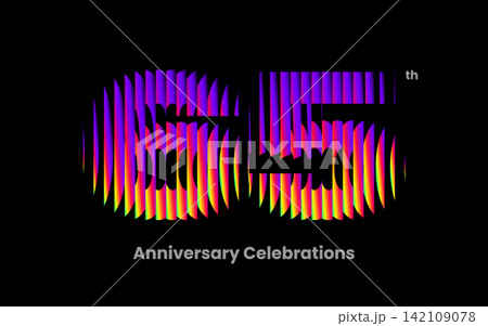 Anniversary logo or emblem design for event. Anniversary logo or emblem design for event. 142109078