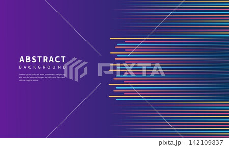 Abstract colourful speed lines futuristic background Abstract colourful speed lines futuristic background 142109837