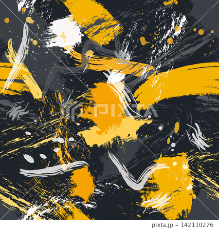Abstract artistic sport stroke brush seamless pattern background Abstract artistic sport stroke brush seamless pattern background 142110276