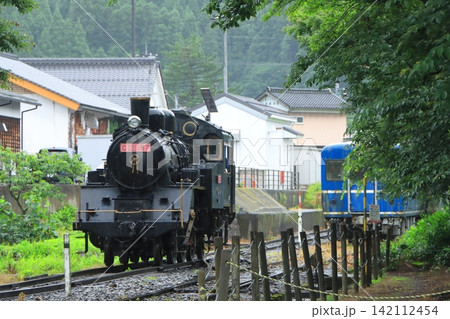 圧縮空気駆動で復活を果たしSL体験運転で活躍する若桜鉄道C12-167号機_2026/6/20撮影 圧縮空気駆動で復活を果たしSL体験運転で活躍する若桜鉄道C12-167号機_2026/6/20撮影 142112454