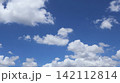 青空と白い雲 青空と白い雲 142112814
