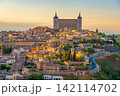 Toledo city skyline, cityscape of  Spain 142114702