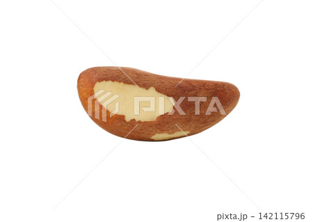 Single nut isolated on a white background for snacks, PNG 142115796