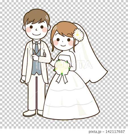 婚禮新娘和新郎 婚禮新娘和新郎 142117687