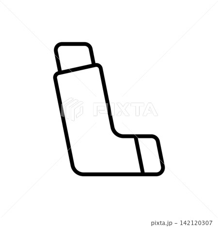 Inhaler icon vector design templates simple and modern concept Inhaler icon vector design templates simple and modern concept 142120307