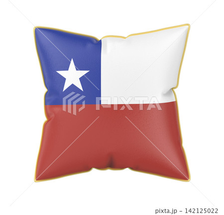 Pillow with the flag of Chile 142125022