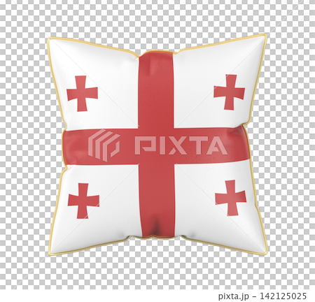 Pillow with the flag of Georgia 142125025