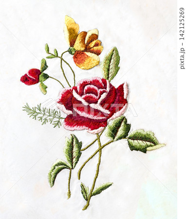 Handmade embroidery, folk arts and crafts Handmade embroidery, folk arts and crafts 142125269