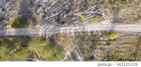 road, view from above, aerial view 142125319