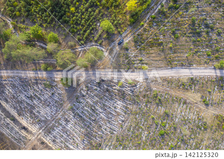 road, view from above, aerial view 142125320