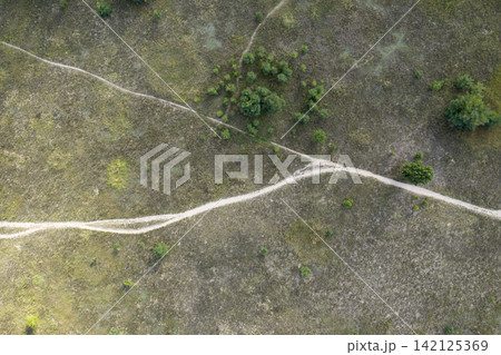 road, view from above, aerial view road, view from above, aerial view 142125369