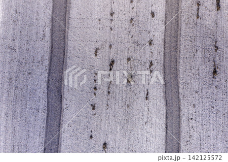 sown agricultural field, view from above sown agricultural field, view from above 142125572