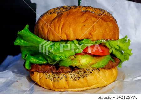 ハンバーガー ハンバーガー 142125778