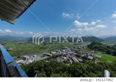 河原城天守からの景観 河原城天守からの景観 142127062