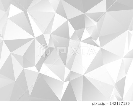 Abstract white geometric triangle 3D background Abstract white geometric triangle 3D background 142127189