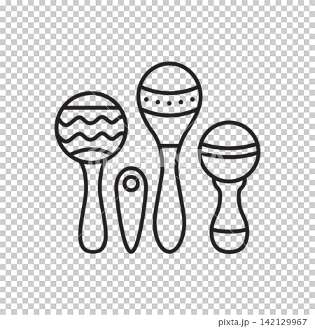 Line art icon depicting handcrafted ceramic sound instruments and maracas.
Line art icon depicting handcrafted ceramic sound instruments and maracas.
142129967