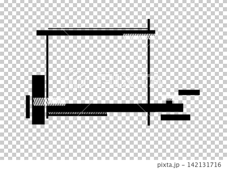 Monochrome decorative frame ② Monochrome decorative frame ② 142131716
