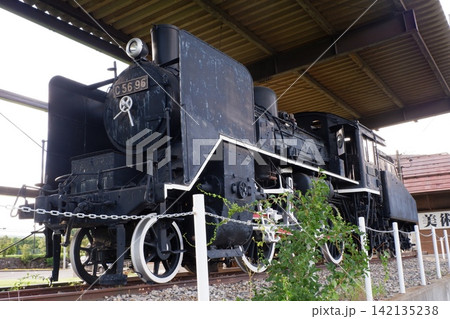 野辺山駅前に展示されているC56 96号機 142135238