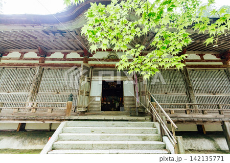 【滋賀県東近江市】百済寺　本堂　入口 142135771