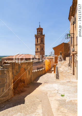 Church of Santa Maria de Ariza in Zaragoza, Spain 142137127