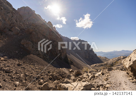 Majestic Picos de Europa mountain range in northern Spain Majestic Picos de Europa mountain range in northern Spain 142137141