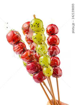 hawthorn Green Grape Candied Fruit Skewer hawthorn Green Grape Candied Fruit Skewer 142139093