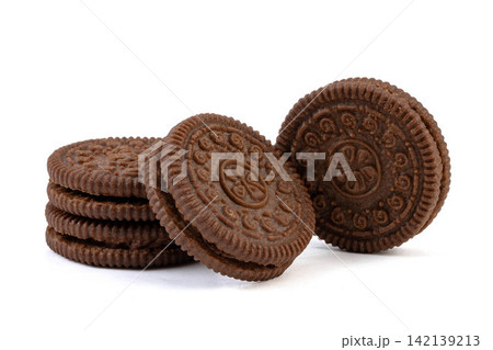 coffee and Chocolate Cream Filled Sandwich Cookies coffee and Chocolate Cream Filled Sandwich Cookies 142139213