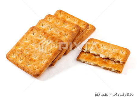 coconut Flavor Crispy Fermented Soda Crackers Snack 142139810