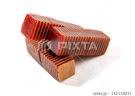 traditional Chinese Hawthorn Candy Fruit Snack Blocks 142139831