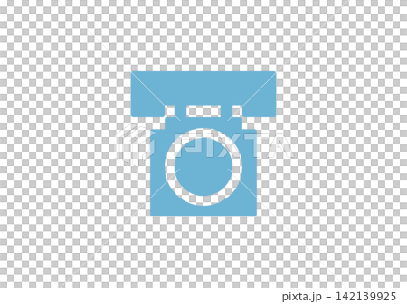 A simple, minimalist, retro-designed rounded-corner telephone icon (blue) that can be used on business cards, websites, etc. A simple, minimalist, retro-designed rounded-corner telephone icon (blue) that can be used on business cards, websites, etc. 142139925