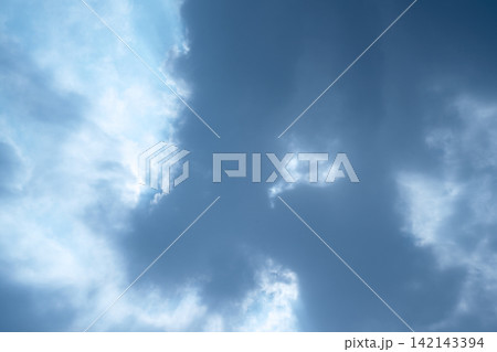 Serene light blue sky with soft, wispy white clouds, creating a peaceful and airy background. Sky or natural background Serene light blue sky with soft, wispy white clouds, creating a peaceful and airy background. Sky or natural background 142143394