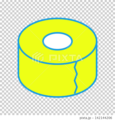 Icon for roll-shaped adhesive tape 142144206