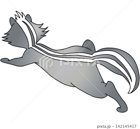 愉快な動物イラスト☆スカンク 愉快な動物イラスト☆スカンク 142145417