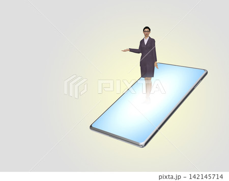 スマホ画面にコンシェルジュ スマホ画面にコンシェルジュ 142145714