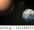 火星と地球ヨーロッパ 142146029
