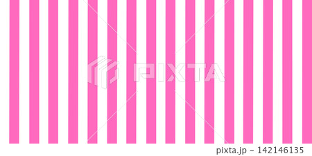 ピンクの縦縞模様の背景イラスト 142146135