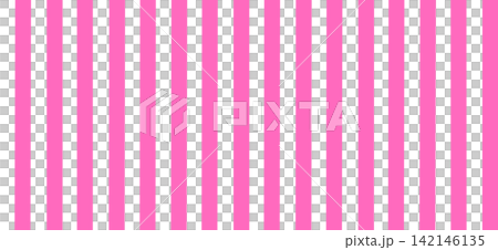 ピンクの縦縞模様の背景イラスト 142146135