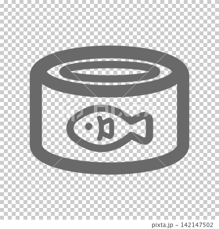 ベクターのシンプルな缶詰 ベクターのシンプルな缶詰 142147502