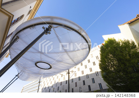 sculpture The Cloud in Brno, Czech Republic 142148368
