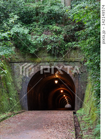 宇津ノ谷峠の明治のトンネル 宇津ノ谷峠の明治のトンネル 142149574