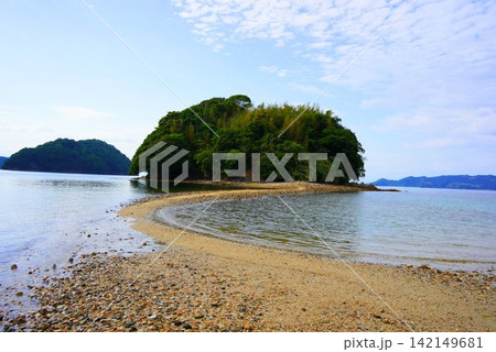 周防大島・真宮島のエンジェルロードと瀬戸内海の美しい自然 周防大島・真宮島のエンジェルロードと瀬戸内海の美しい自然 142149681
